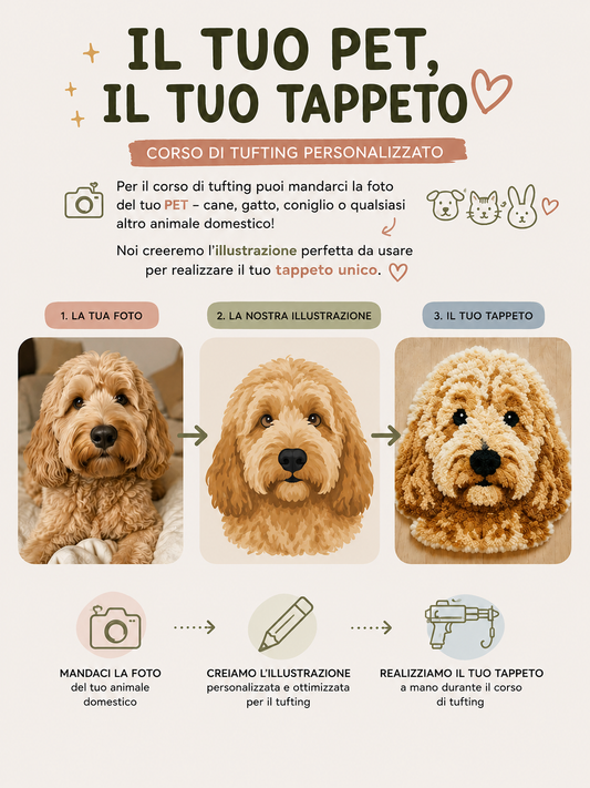Tufting in Fiera- Tappeto o Specchio