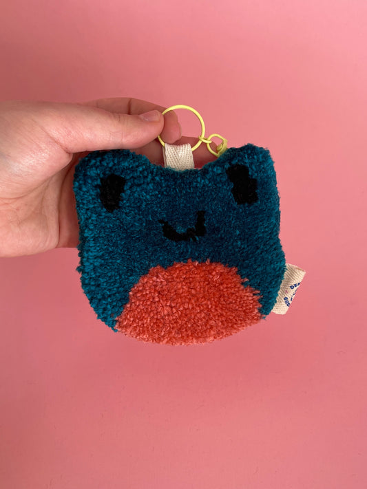 Rana blu 10cm | portachiavi