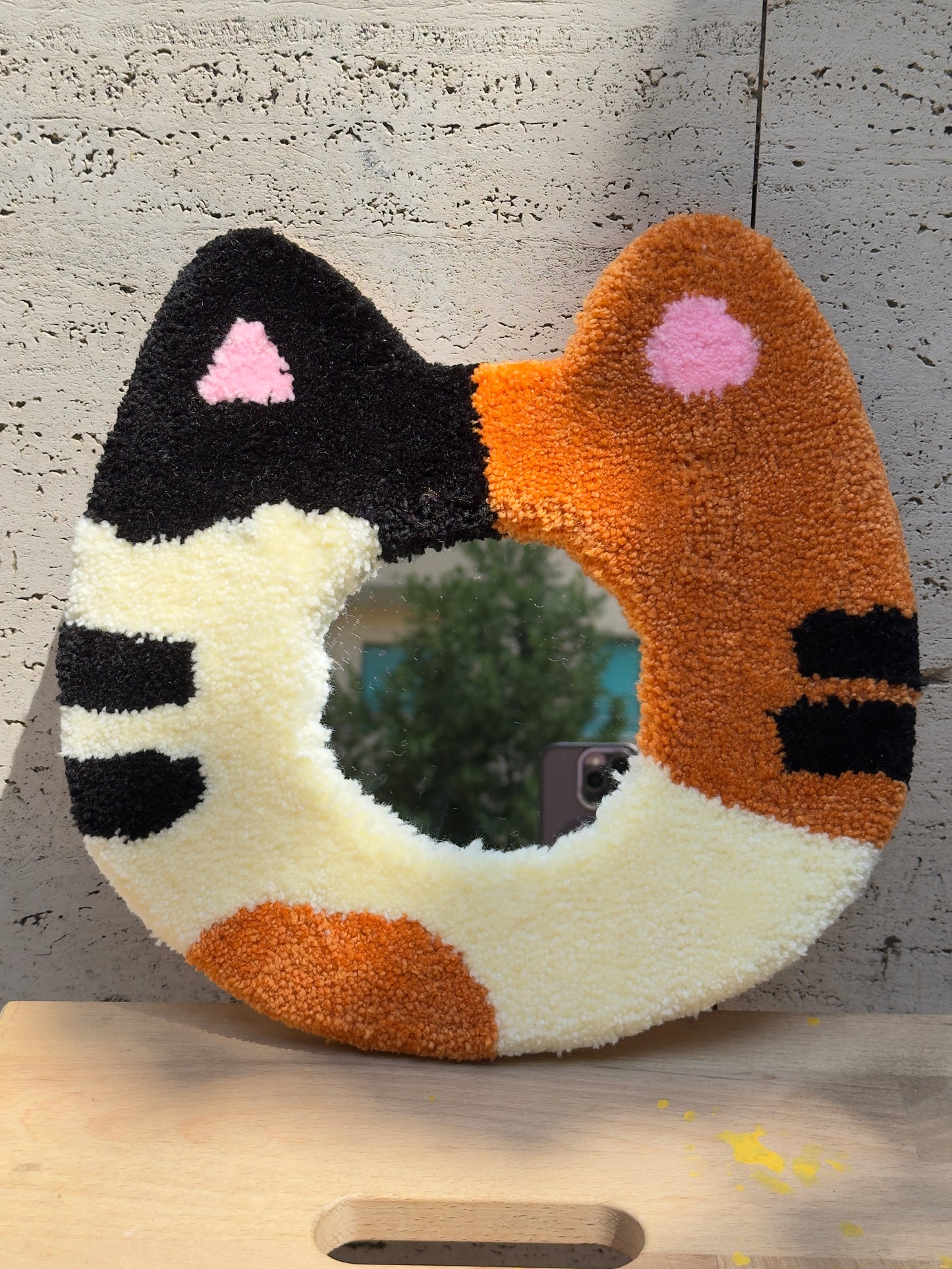 Specchio Gatto Tigre