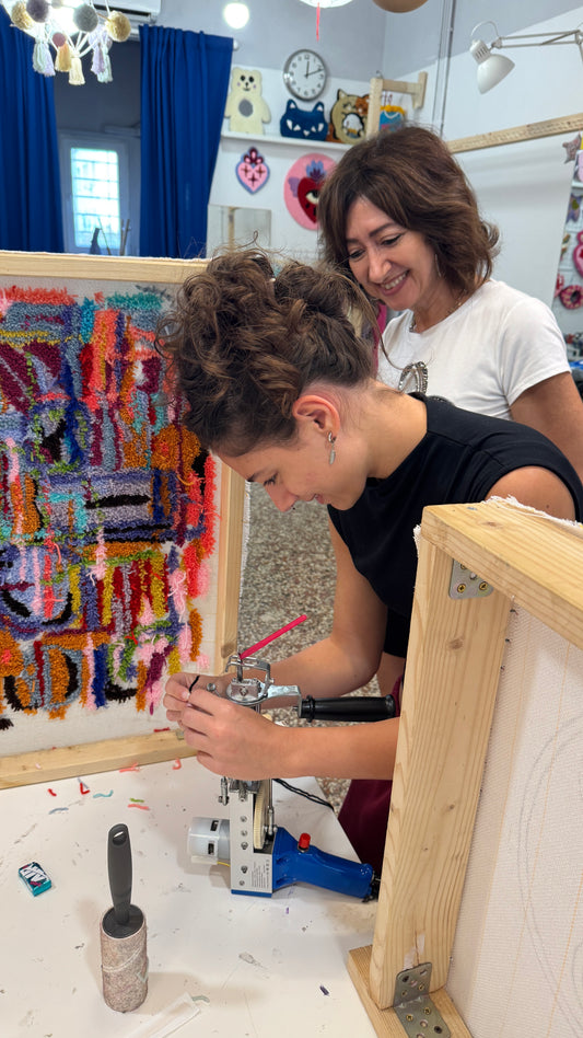 Corso completo di Tufting a Roma