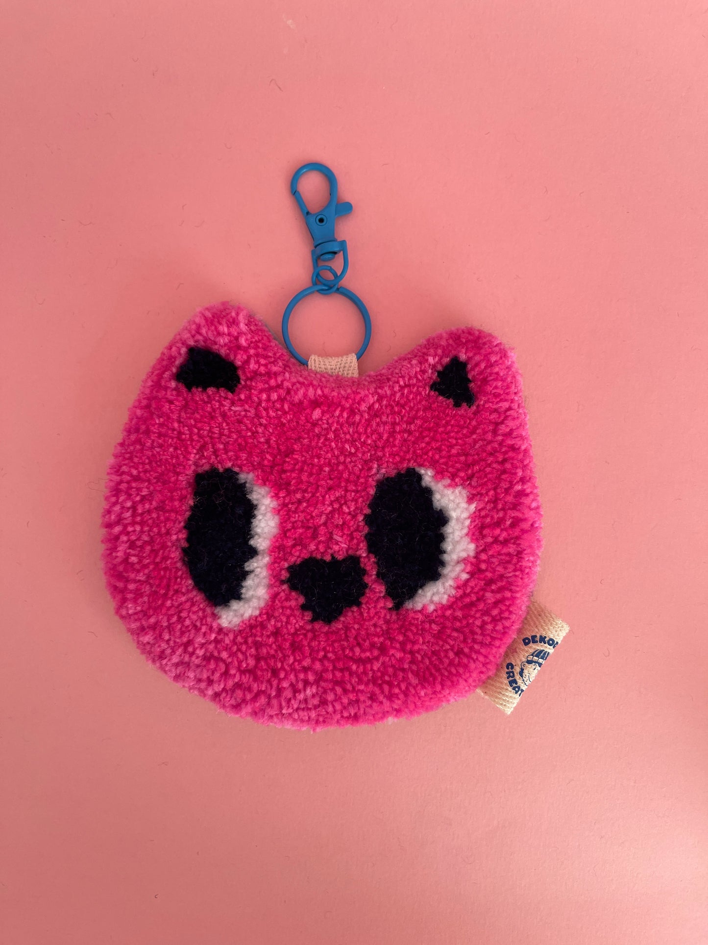 Gatto rosa 10 cm | Portachiavi