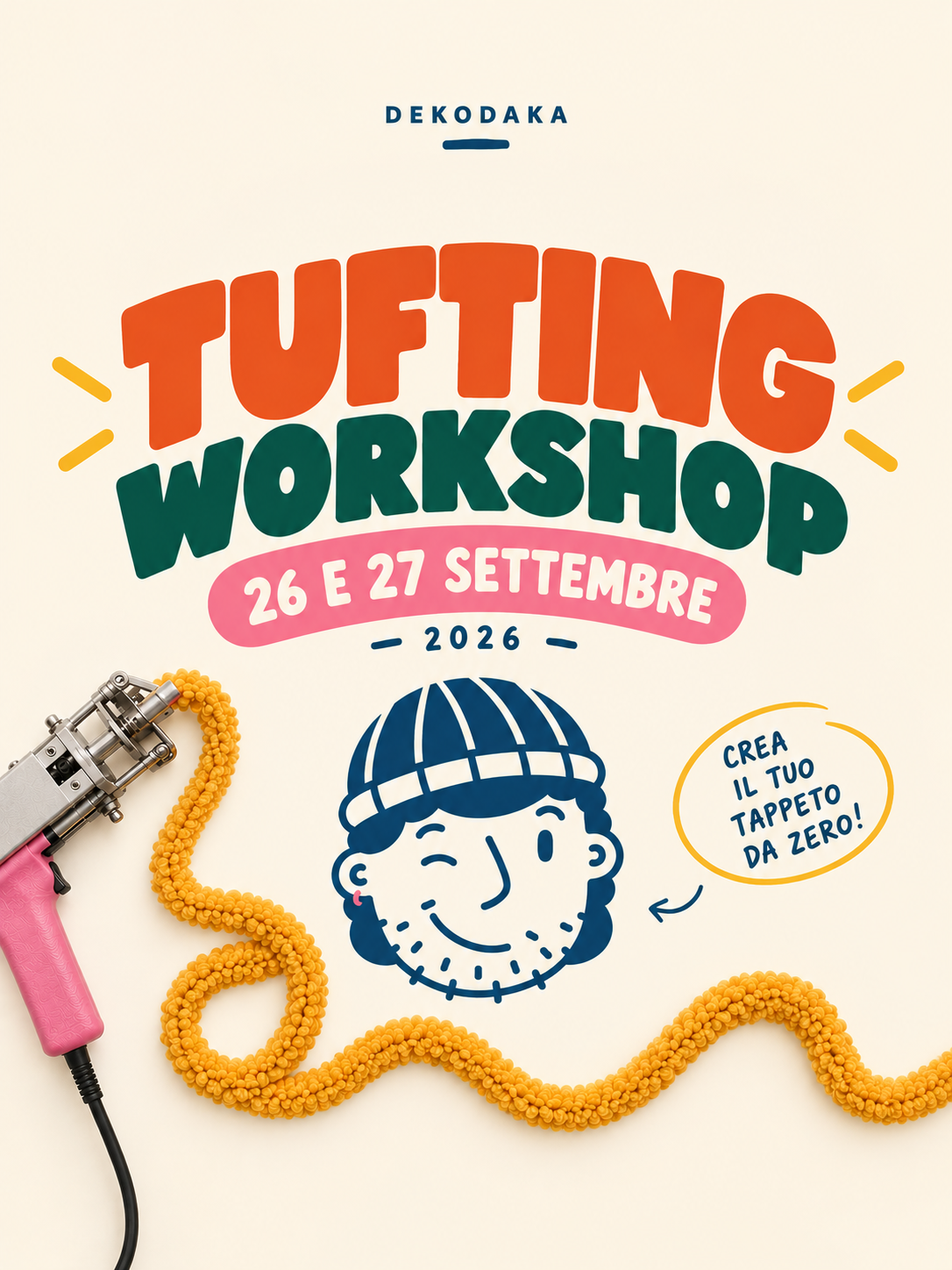 Tufting in Fiera- Tappeto o Specchio