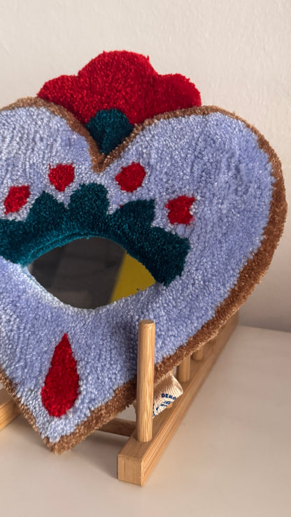 Cuore sacro messicano specchio