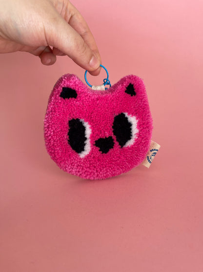 Gatto rosa 10 cm | Portachiavi