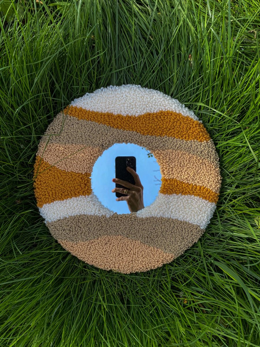 Punch Needle+cookies & tea