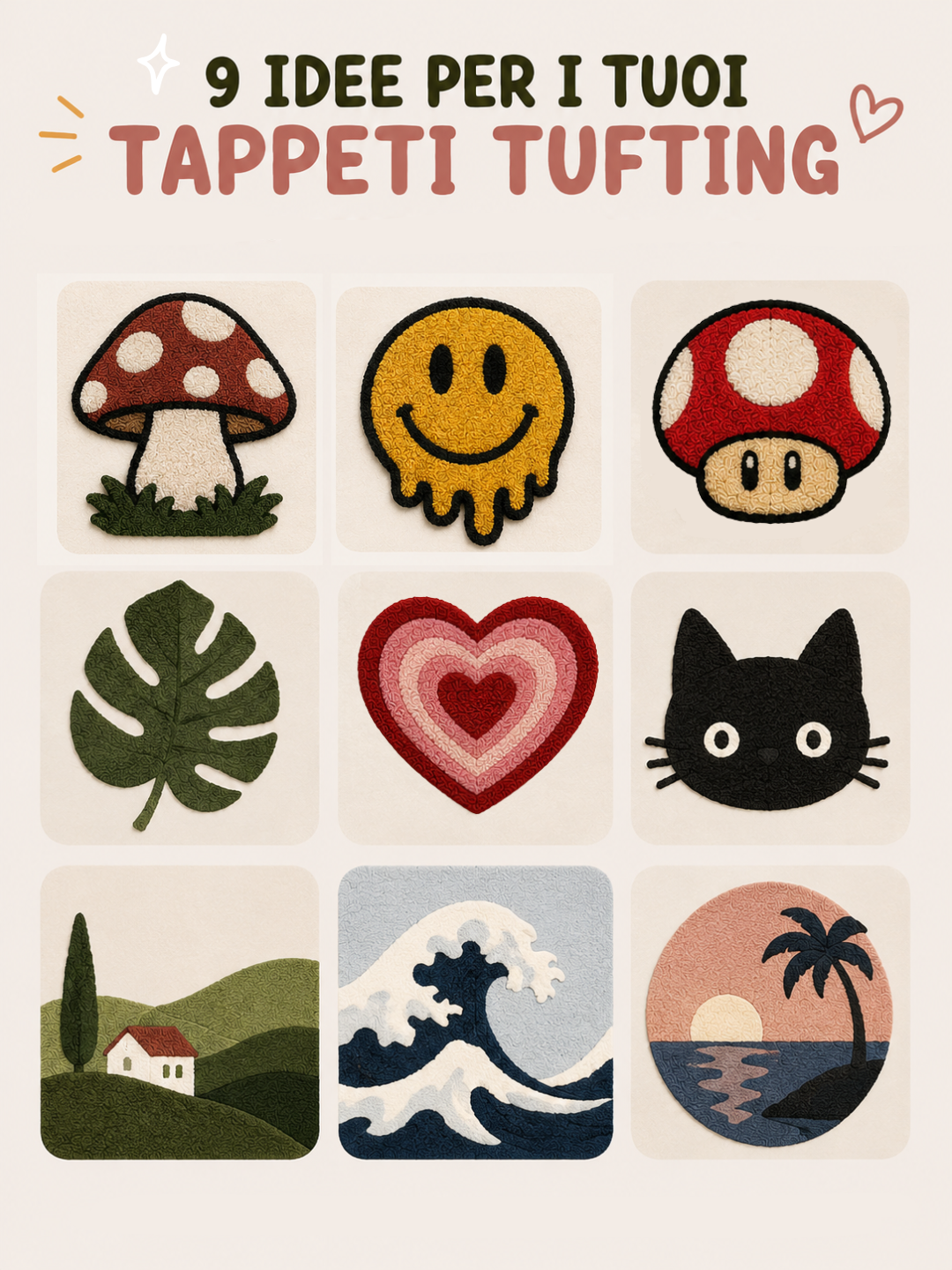 Tufting in Fiera- Tappeto o Specchio