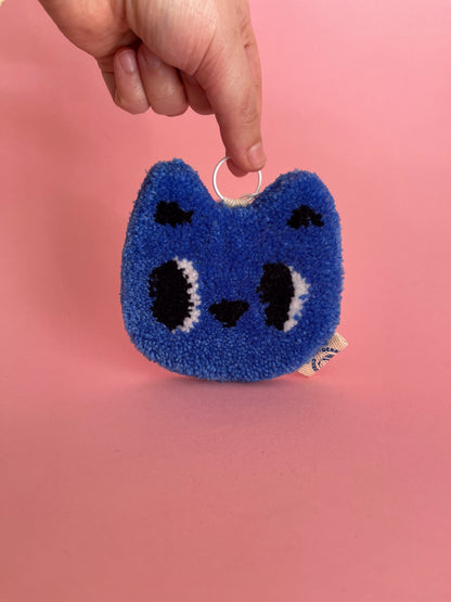 Gatto Blu 10cm | Portachiavi