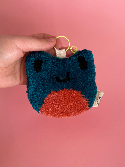 Rana blu 10cm | portachiavi