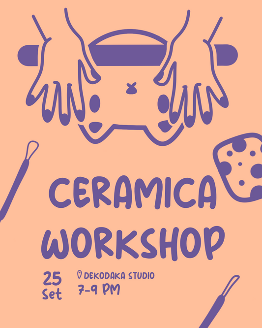 Workshop ceramica piattini gatti