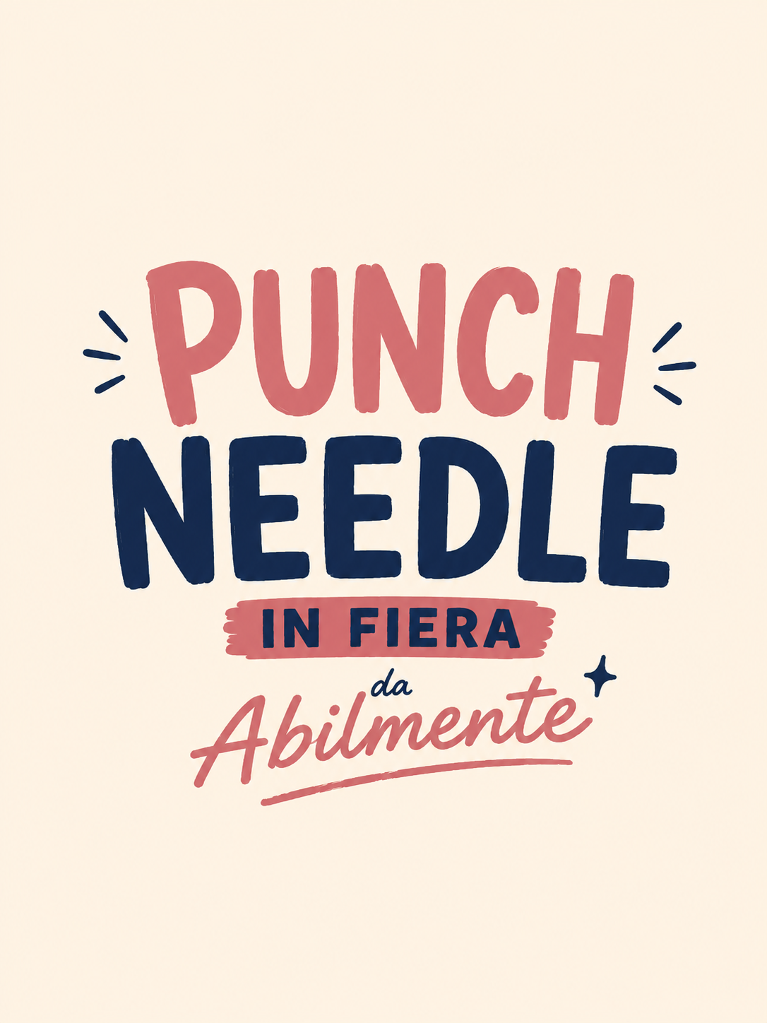 Punch Needle in Fiera Abilmente