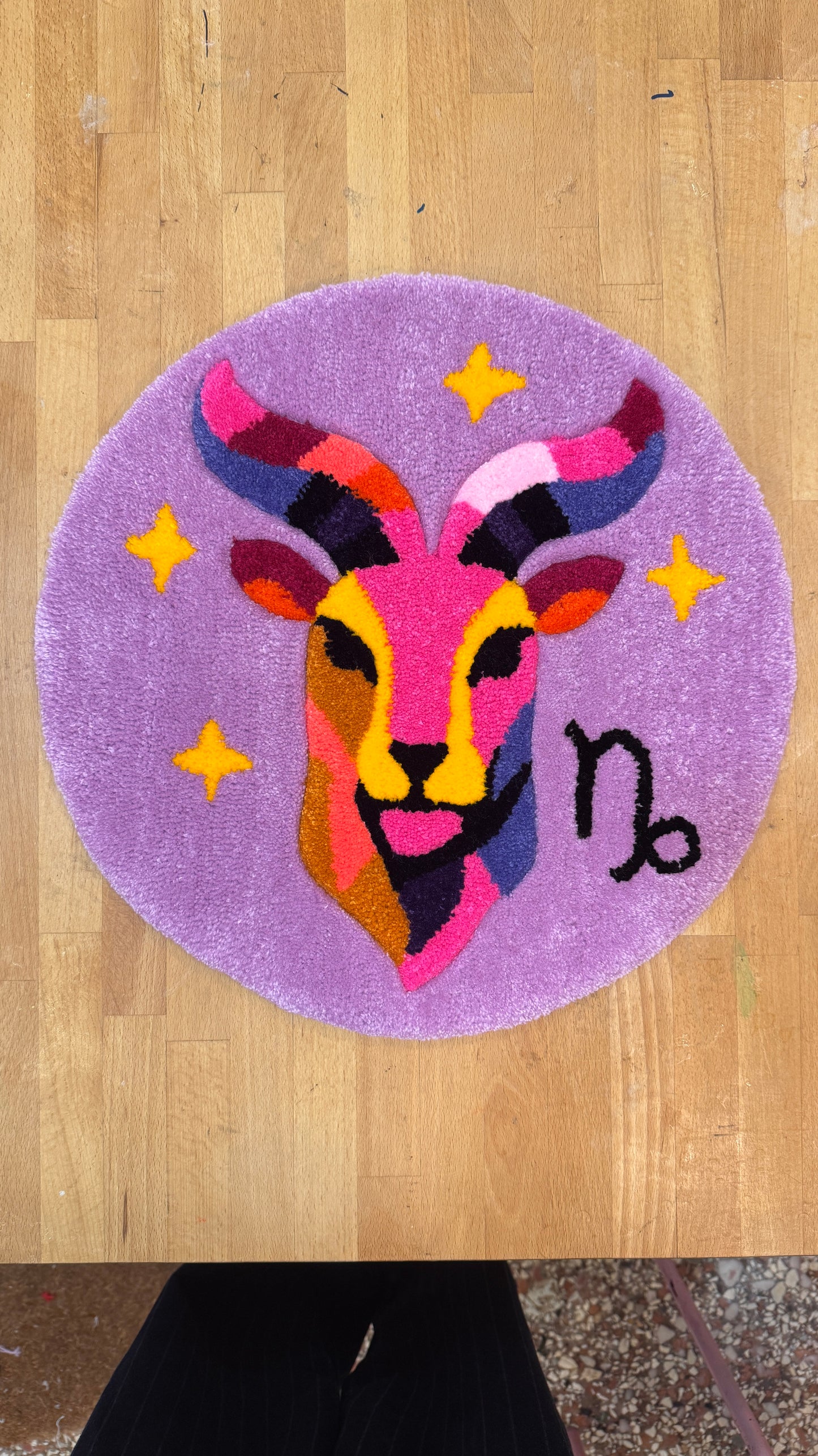 Tappeto zodiaco Capricorno ♑️