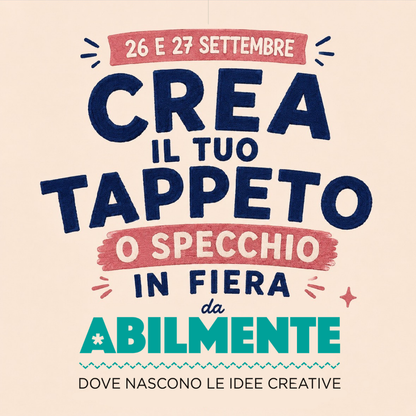 Tufting in Fiera- Tappeto o Specchio