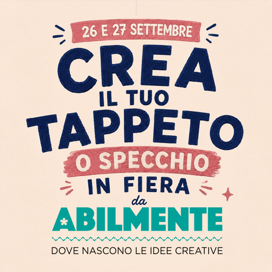 Tufting in Fiera- Tappeto o Specchio