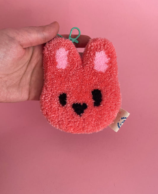 Coniglio arancione 10 cm | portachiavi