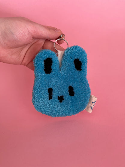Coniglio azzurro 10 cm | portachiavi