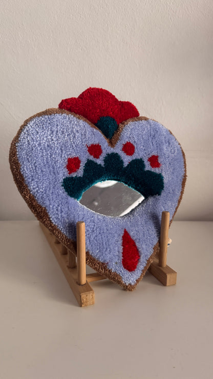 Cuore sacro messicano specchio