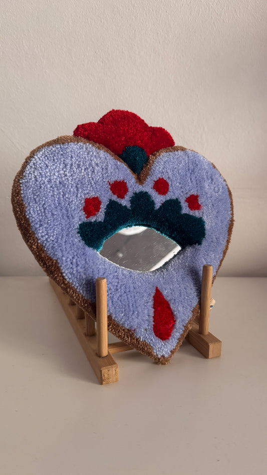 Cuore sacro messicano specchio