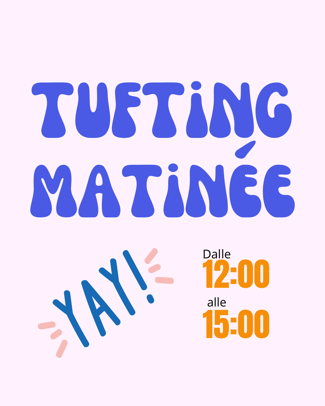 Tufting Workshop matineé | 3 ore