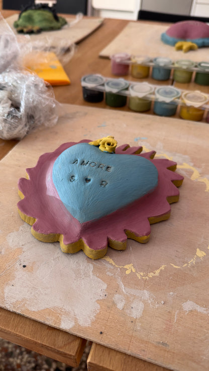 Workshop ceramica Cuore Sacro