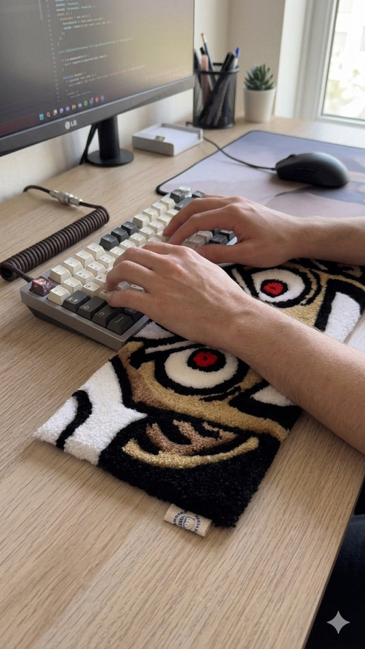 Rufi Keyboard | tappetini da tastiera poggia polsi