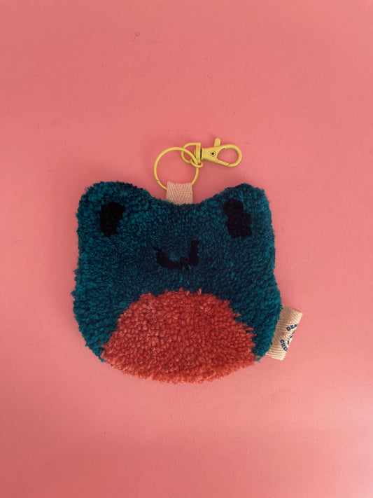 Rana blu 10cm | portachiavi
